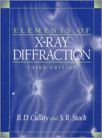 ELEMENTS OF X-RAY DIFFRACTION
